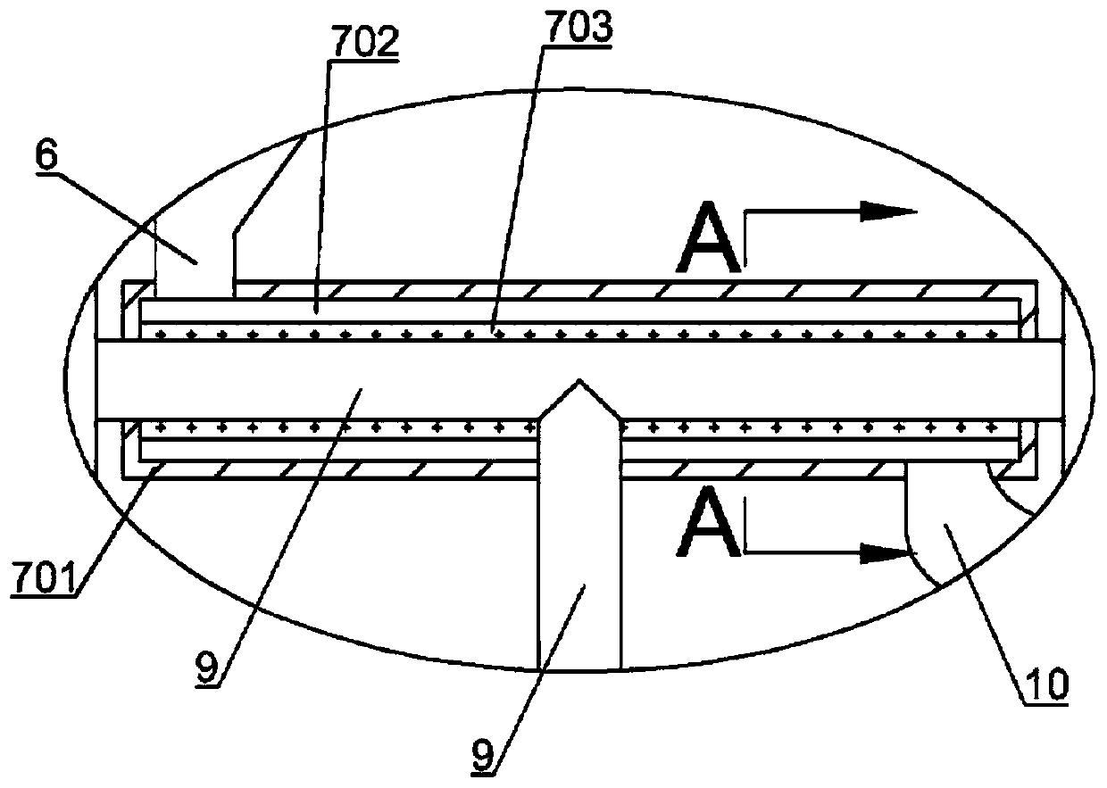 Heat storage smoke recovery device