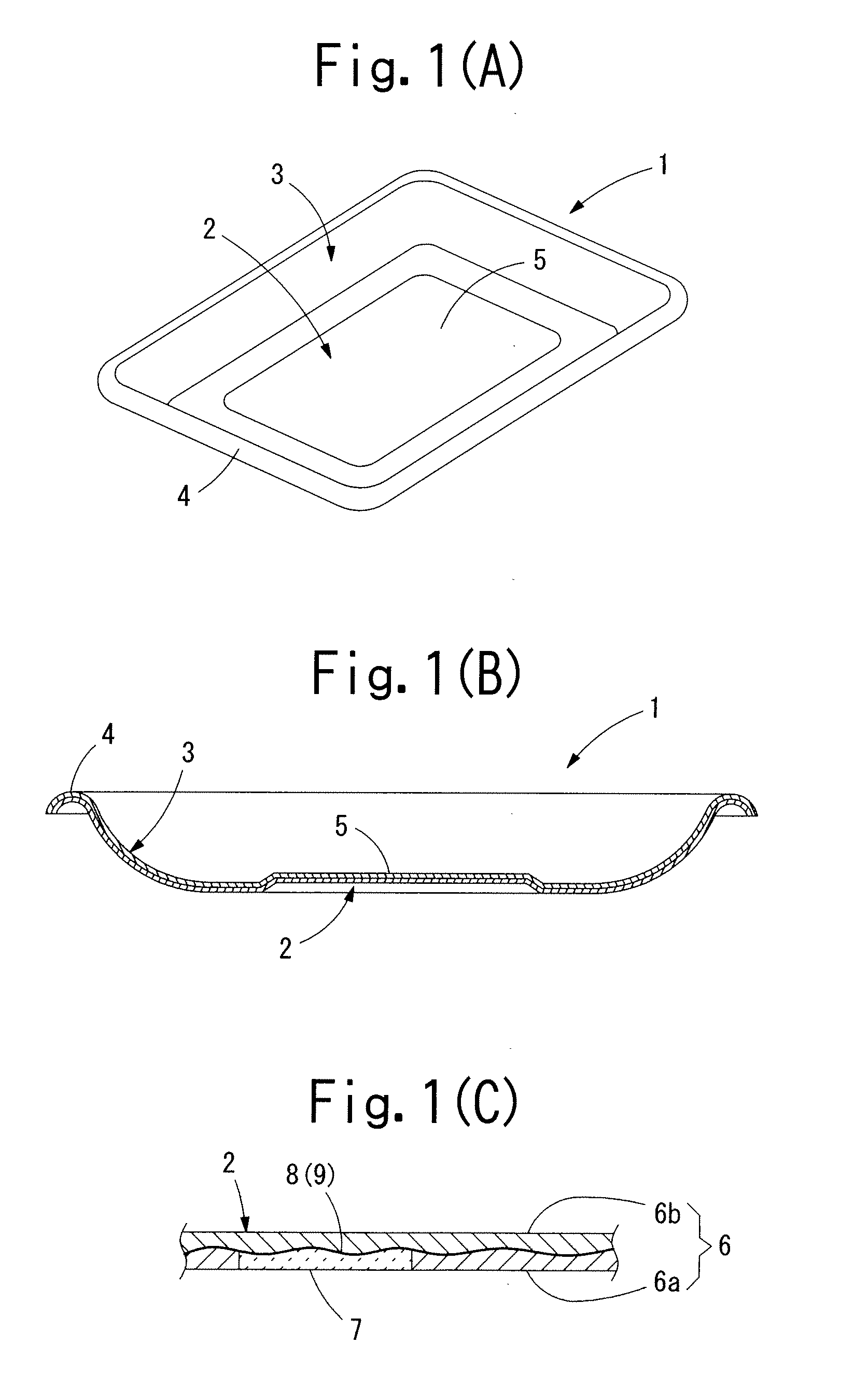 Wooden container and a process for manufacturing thereof