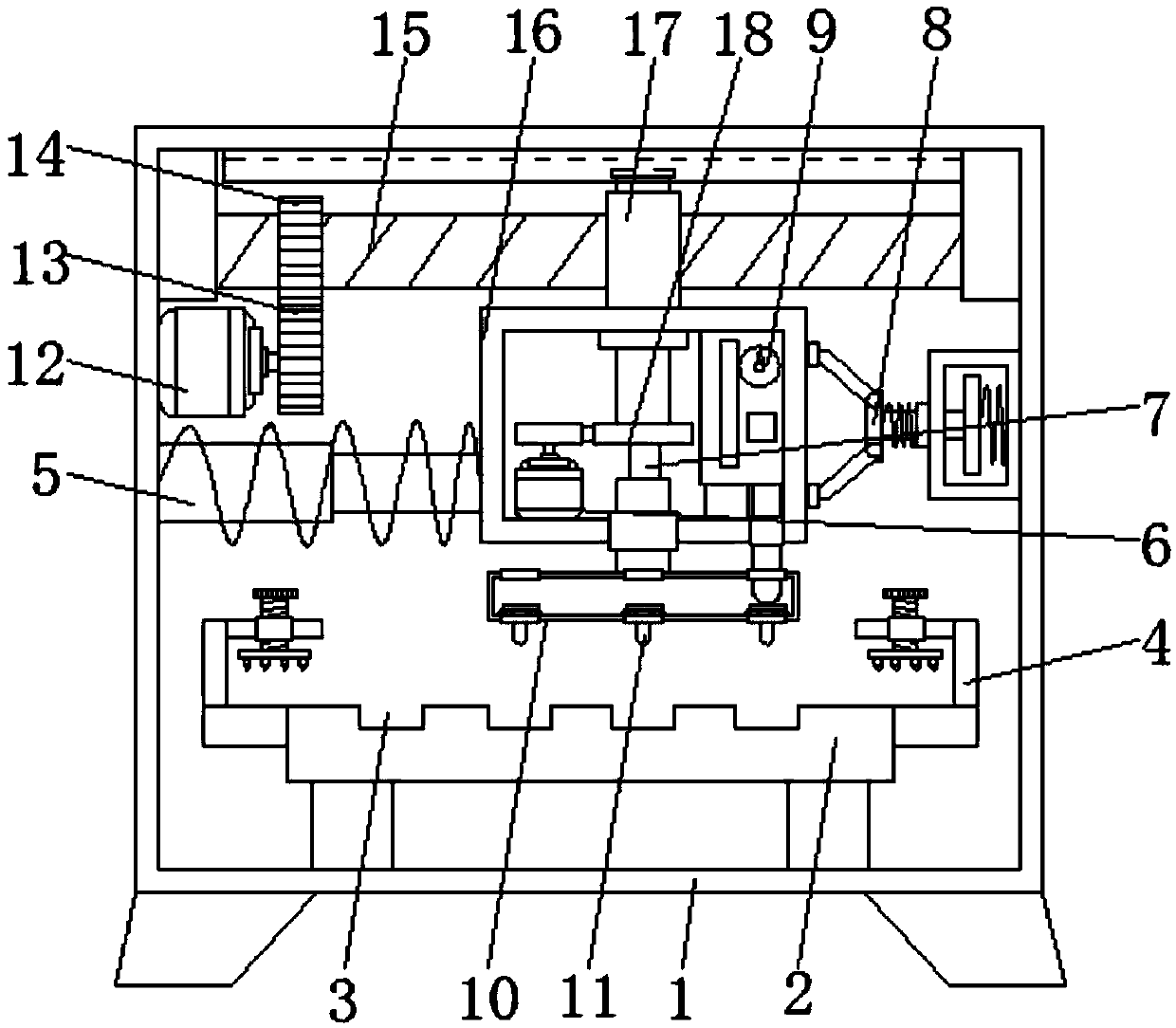 Continuous hydraulic riveting machine