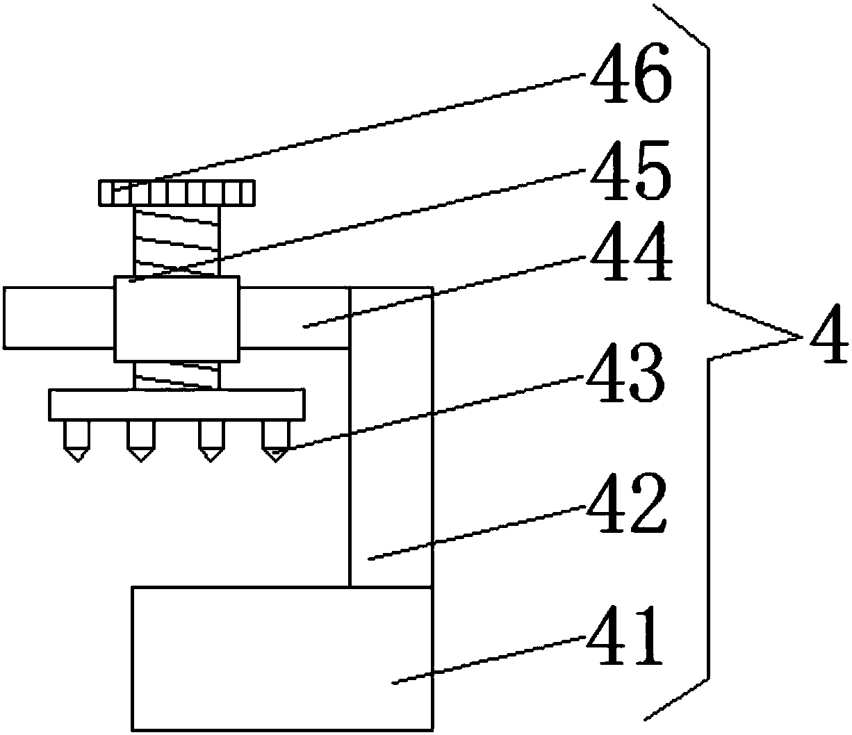 Continuous hydraulic riveting machine