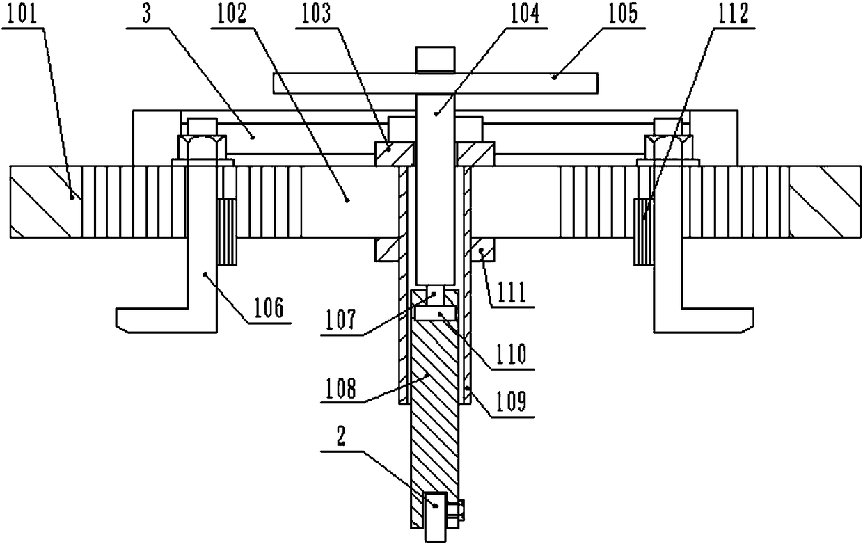 Motor slip ring online repair apparatus