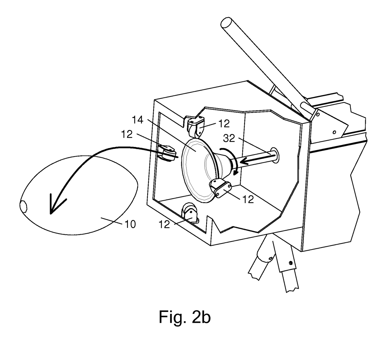 Football throwing machine