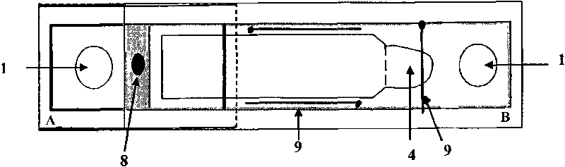 Adjustable scalding frame for producing scalding model