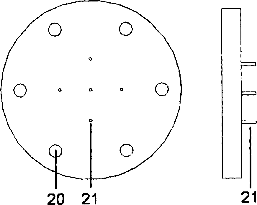 Sample platform system for in-situ measuring Na electronic device property in transmission electron microscope