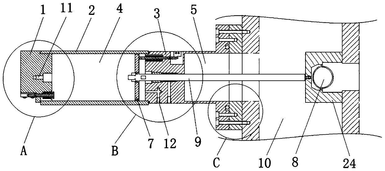 Vacuum isolating valve and vacuum system provided with same