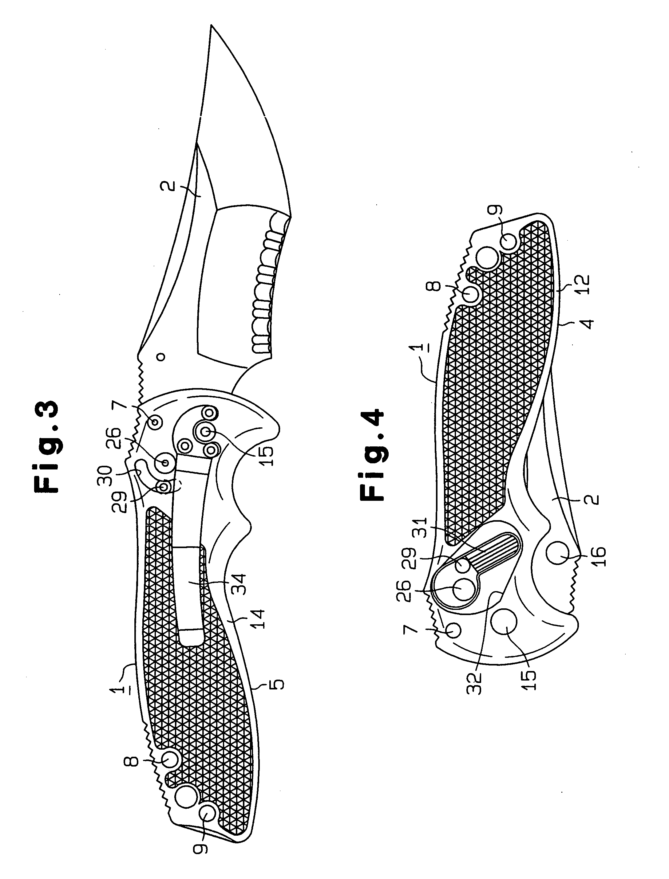 Folding knife with lock mechanism