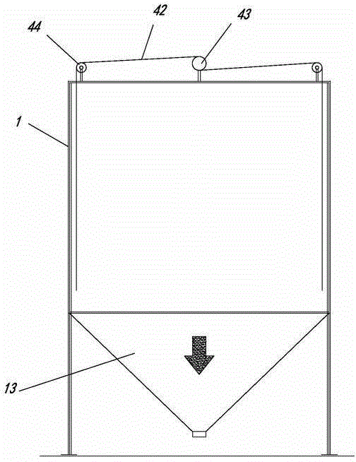 High-energy pulse wet movable ash-removing electrostatic dust collector