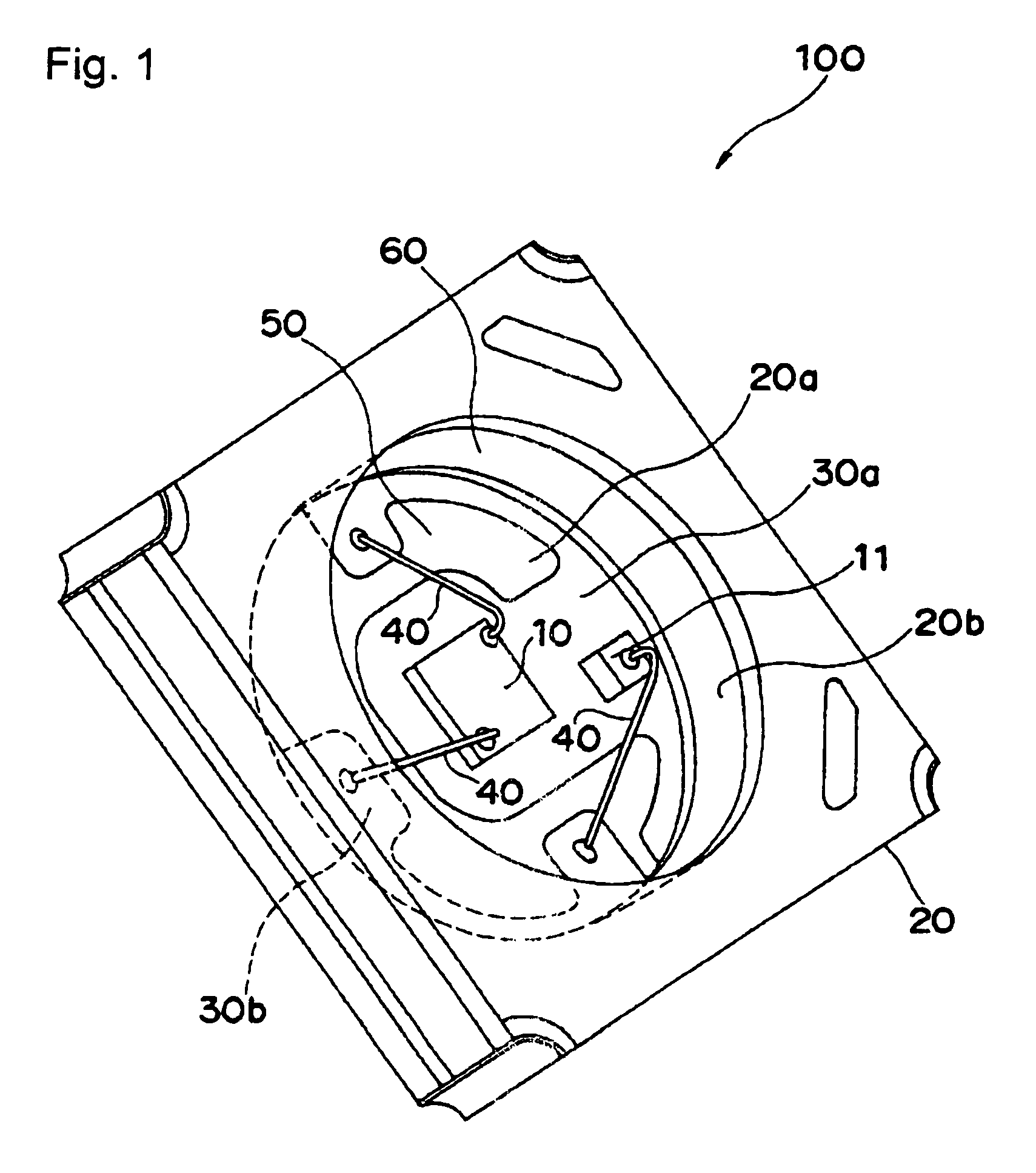 Yellow light emitting device with high luminance