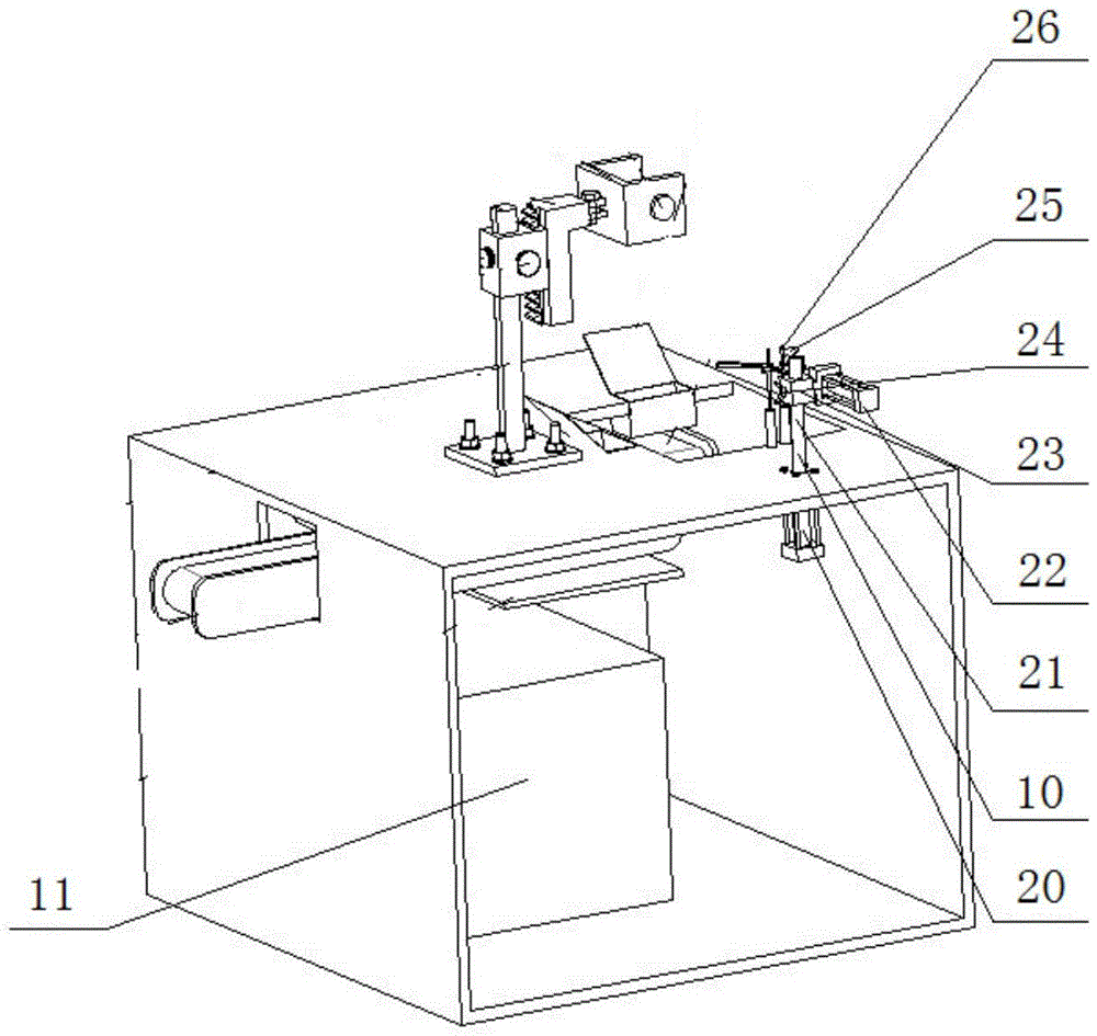 Cylindrical capacitance-type heterotype electronic component whole foot equipment