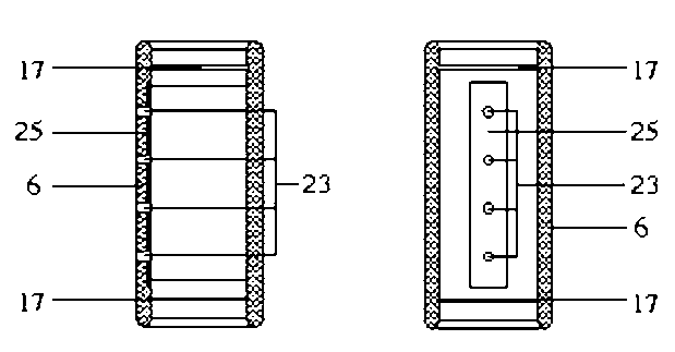 Device and method for testing deformation and water transfer characteristics of soil body under temperature gradient effect