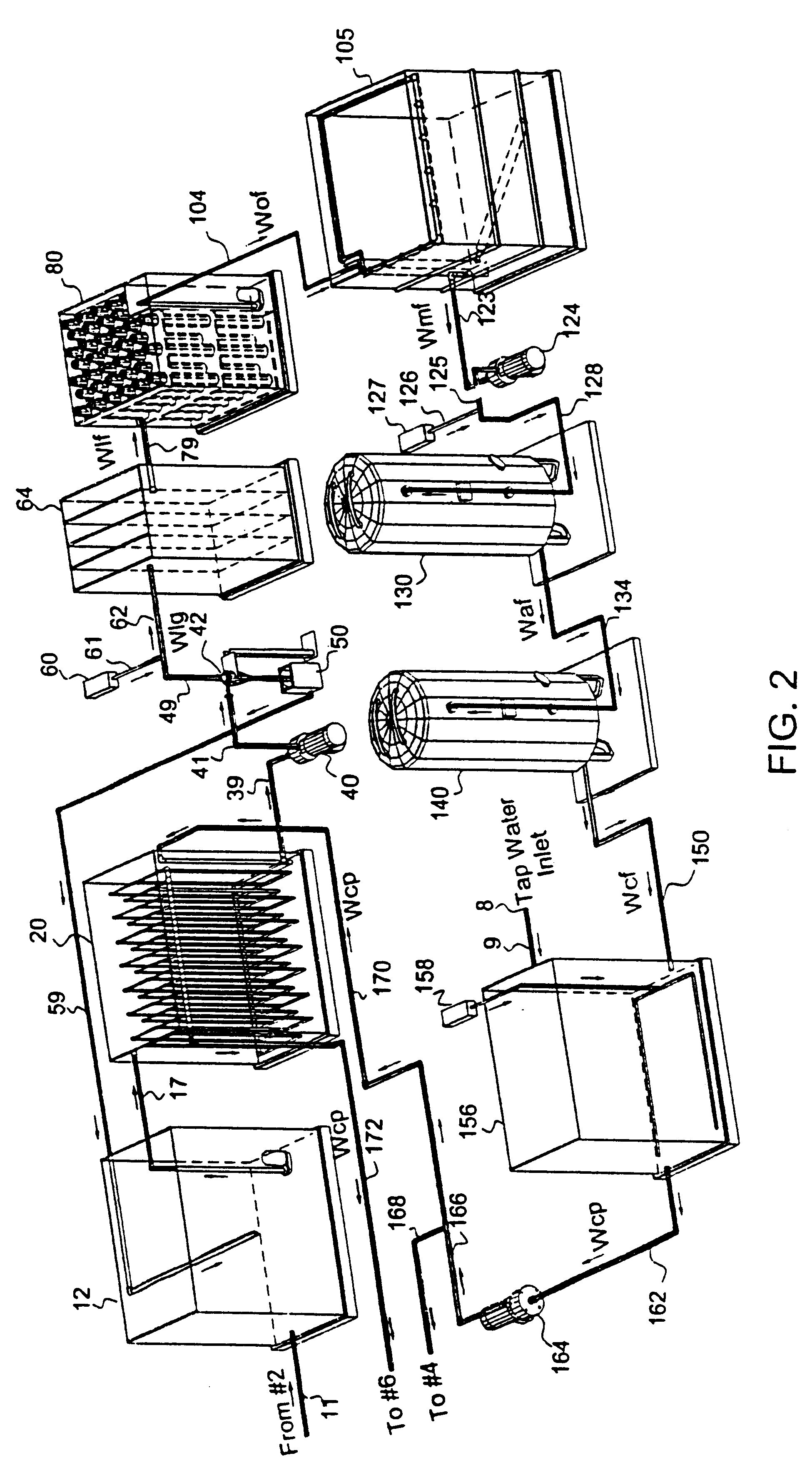 Method for re-use of laundry wash water