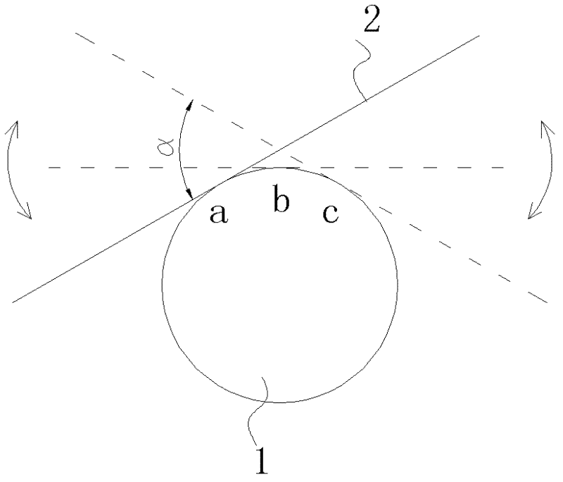 Cutting method of crystal blank