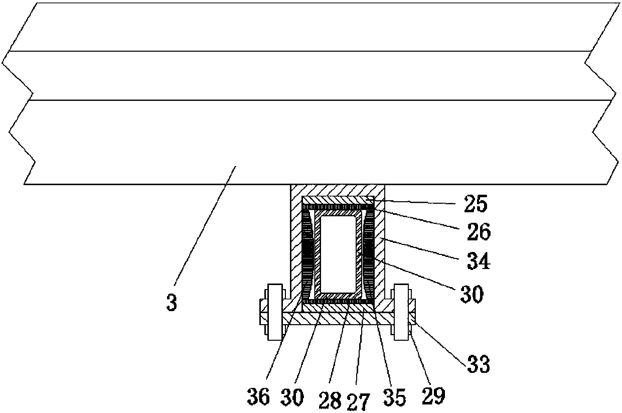 Assembly combination replaceable modular expansion device and preparation process thereof