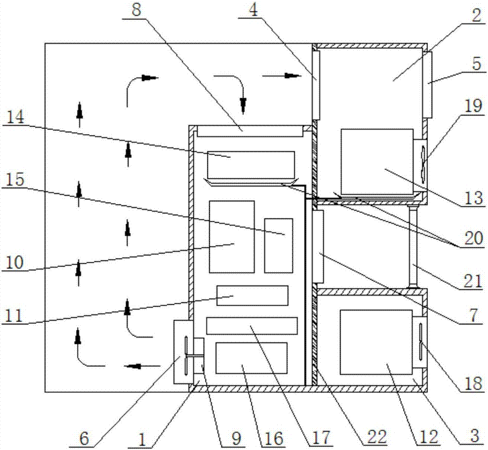 Air source heat pump drying system