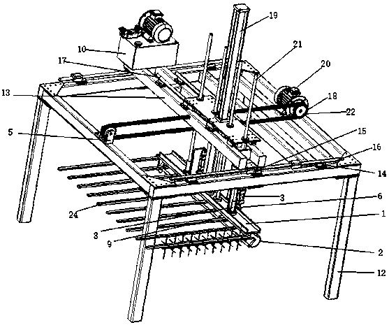 Gluing equipment for electroplating hanger