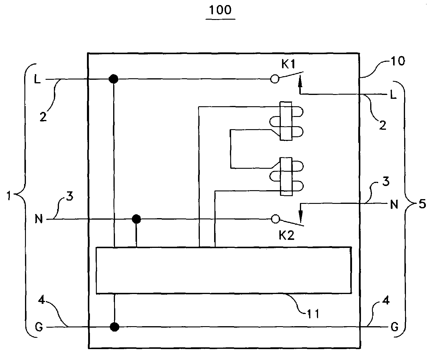 Electrical over/under voltage automatic disconnect apparatus and method