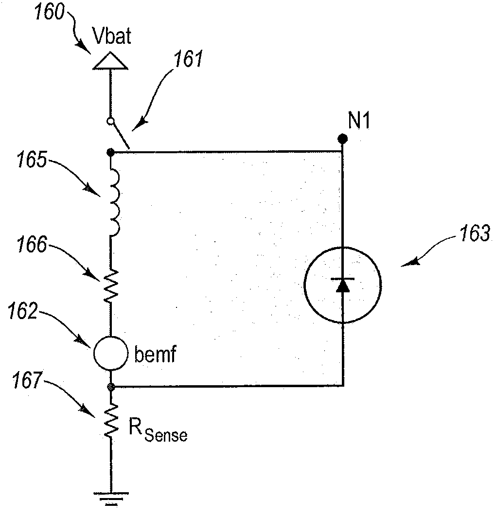 Method and apparatus for driving a DC motor