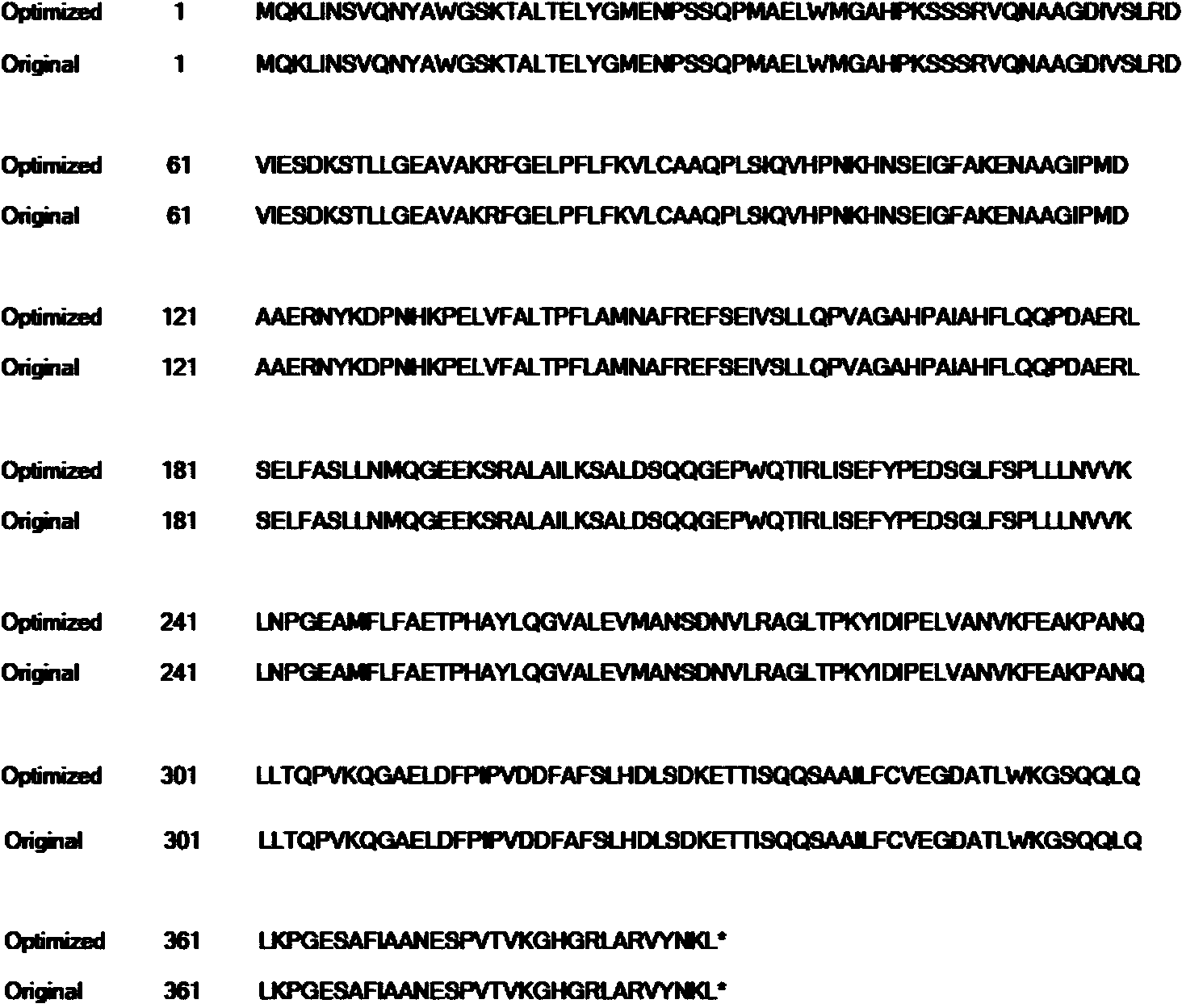 Codon vegetalization-transformed PMI gene and applications thereof