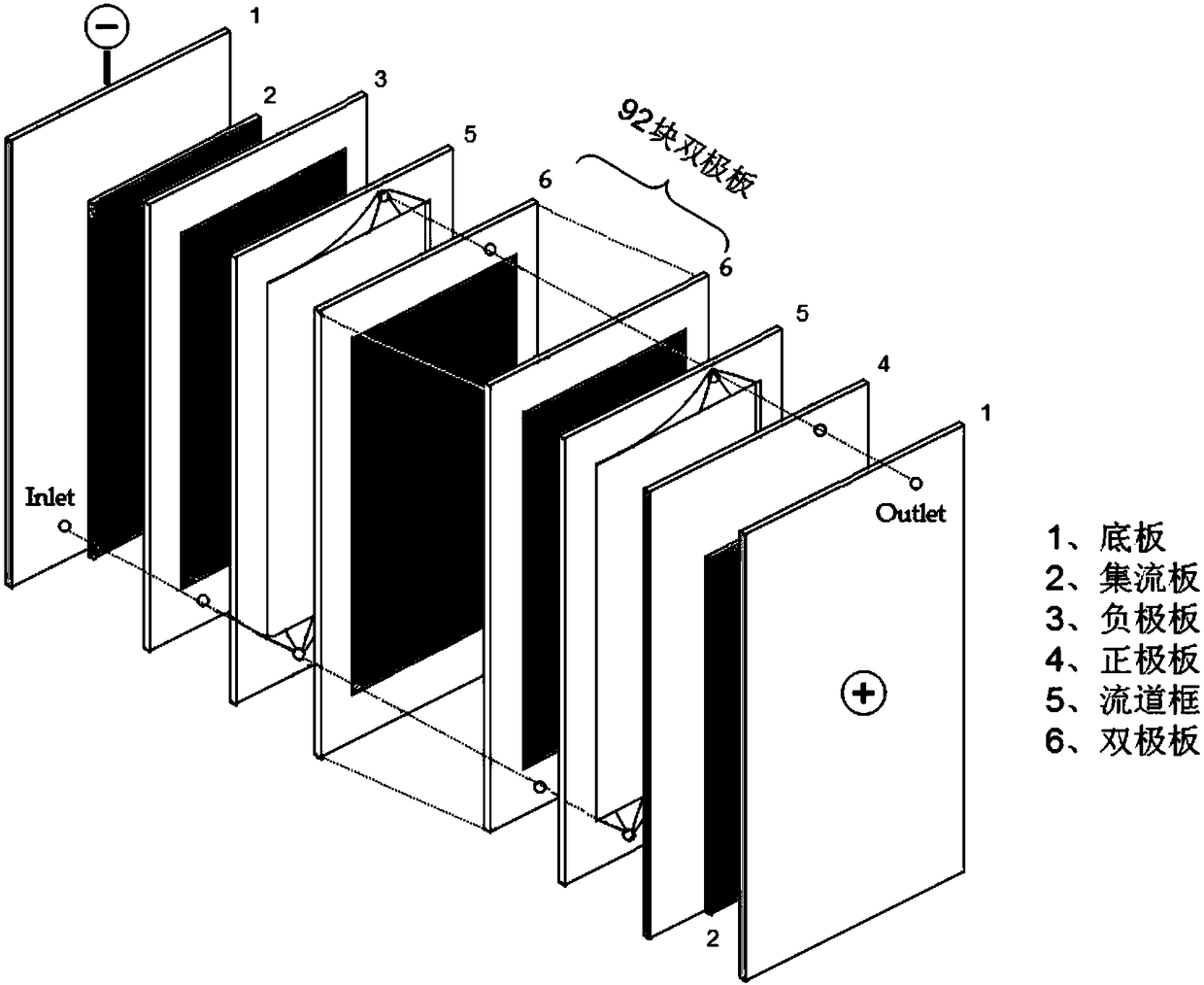 Lead flow battery