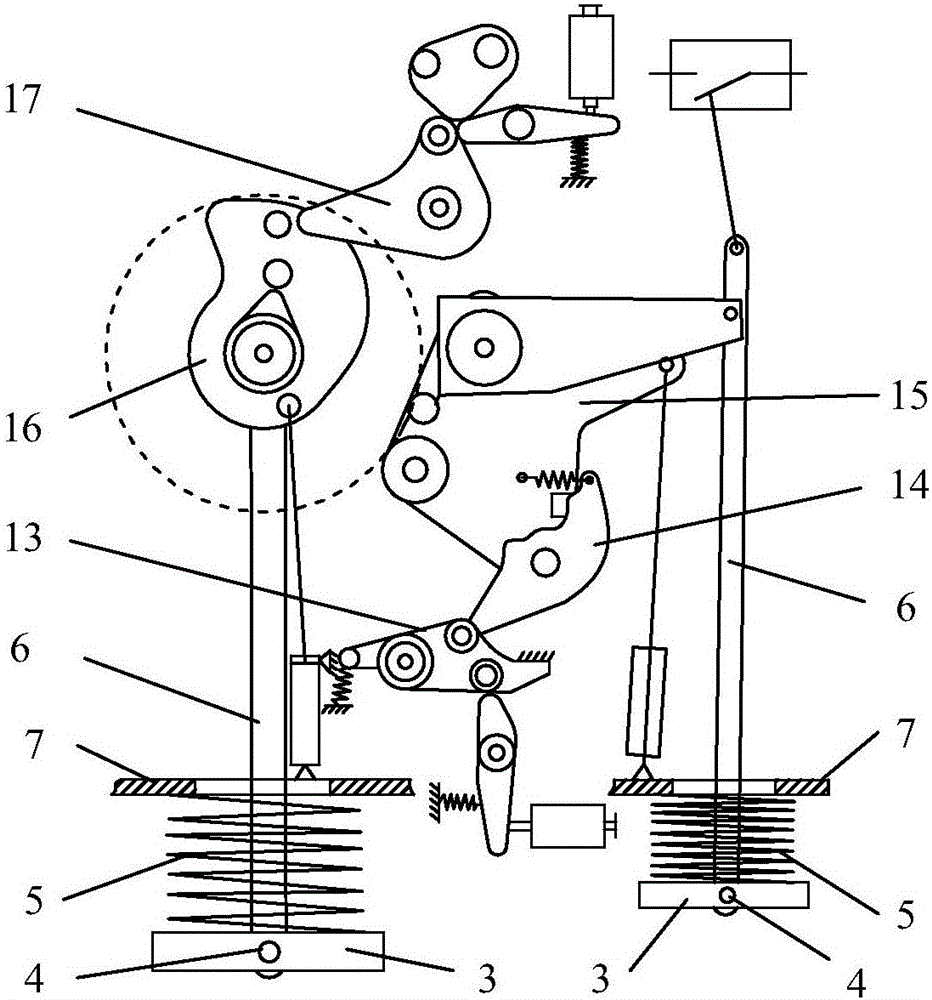 Intelligent online monitoring device and method for circuit breaker operating mechanism