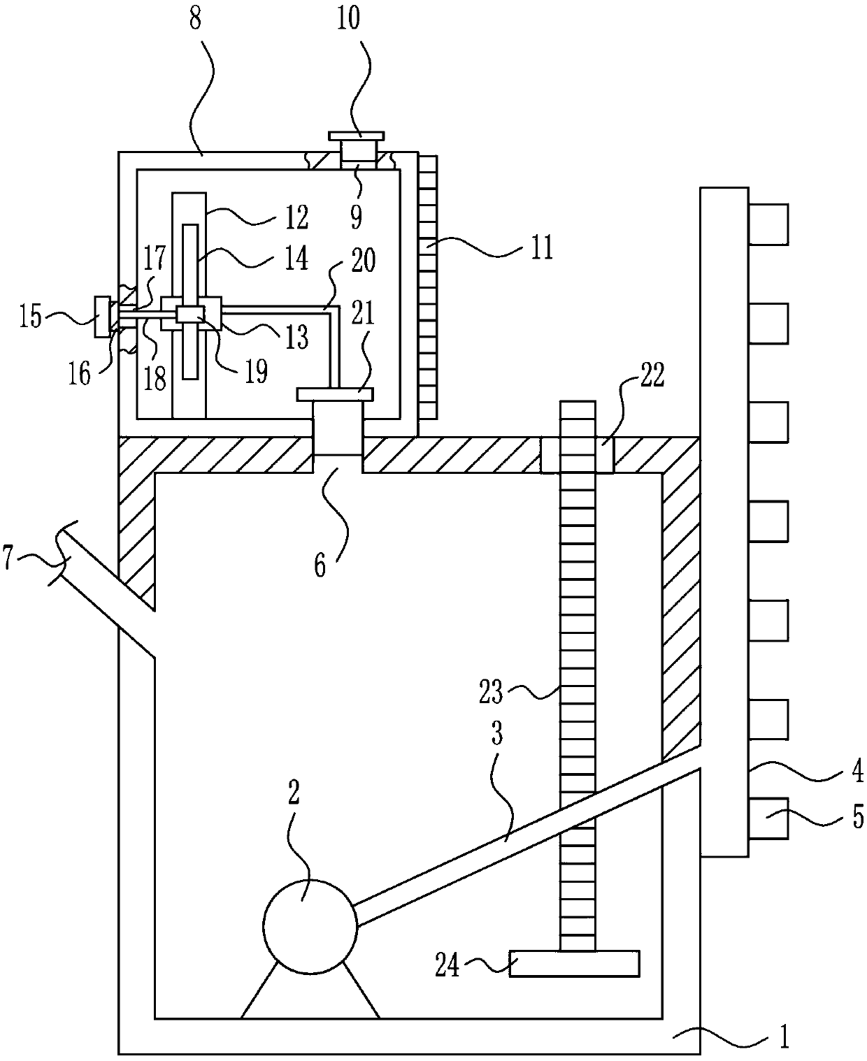 A spray type haze removal equipment