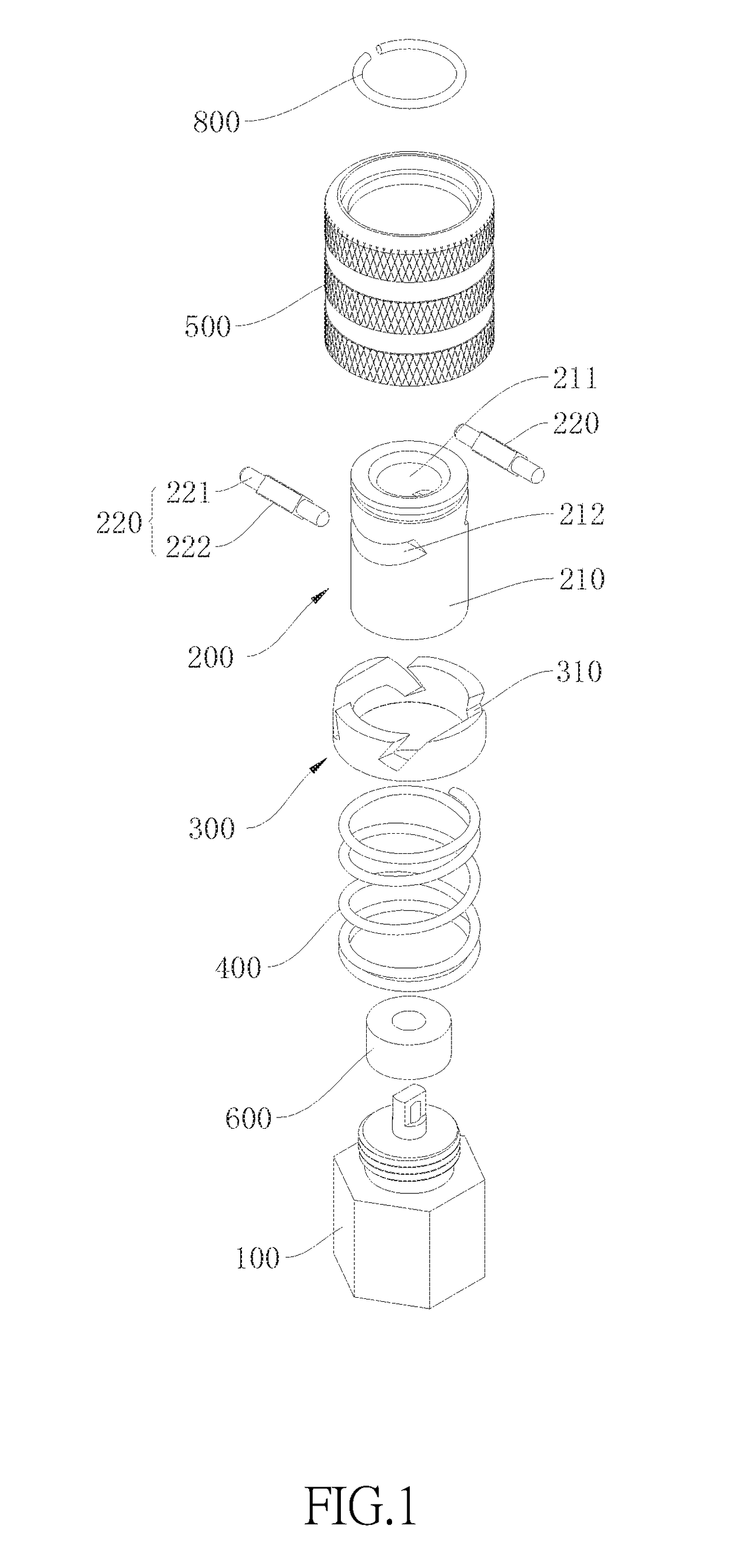 Rapid clipper for inflating tire