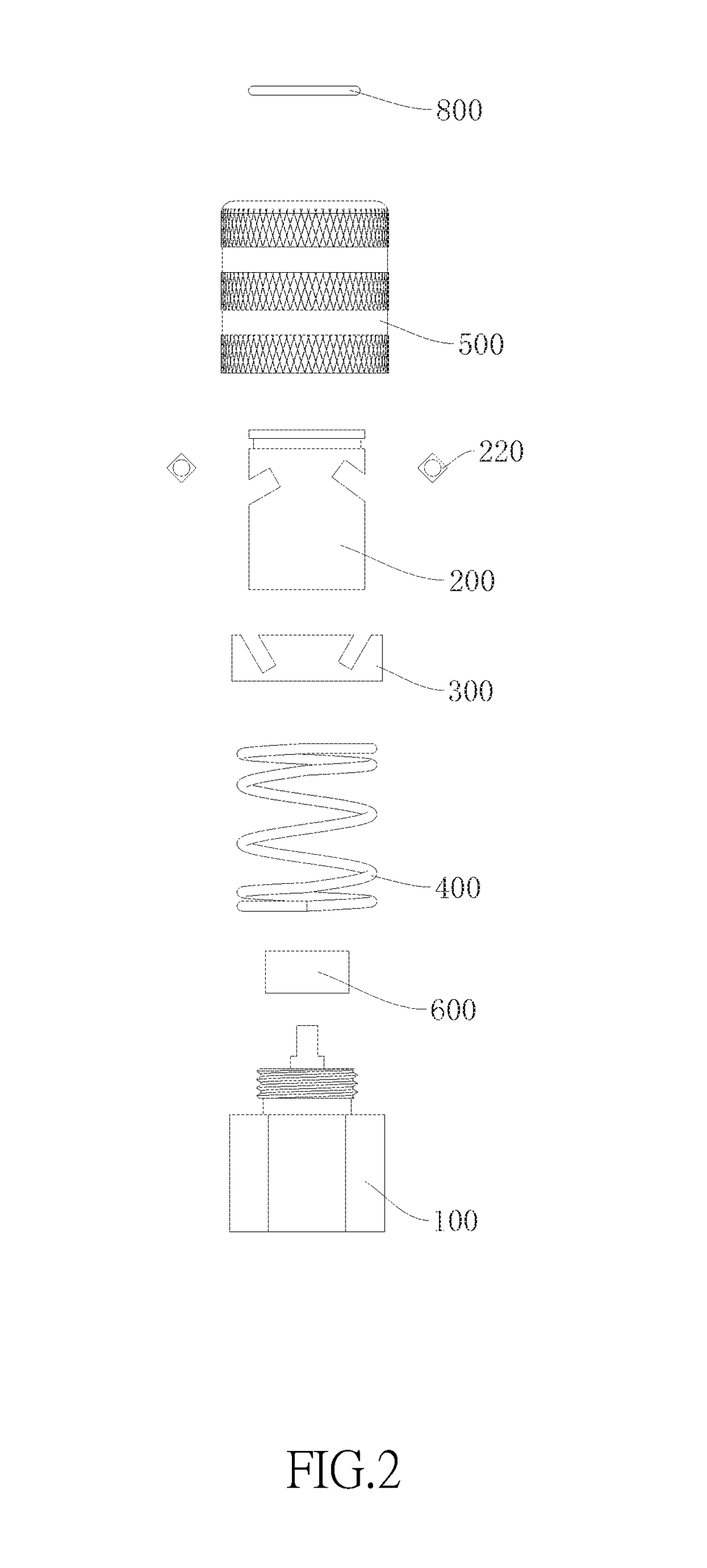 Rapid clipper for inflating tire