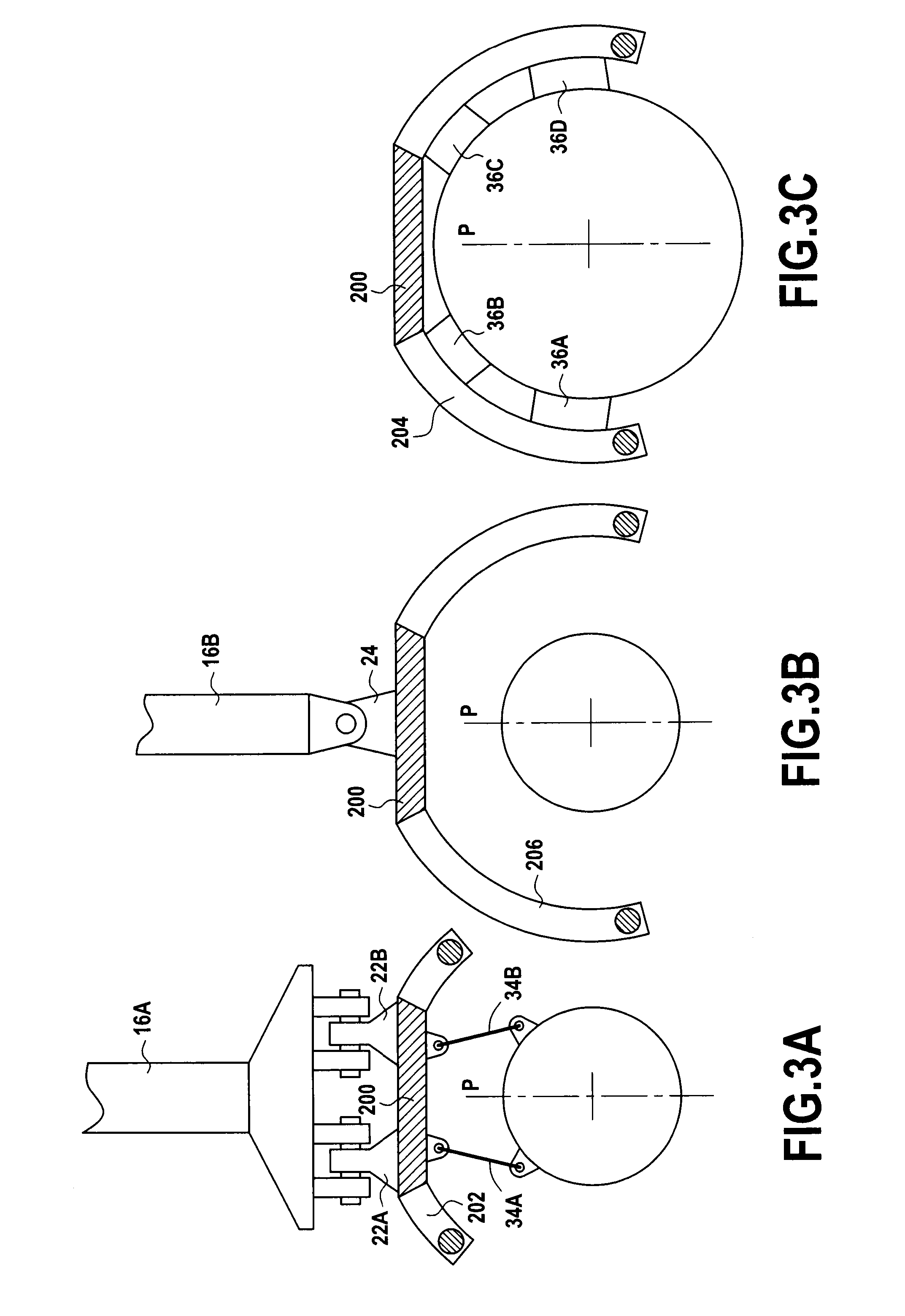 Turbine engine attachment structure