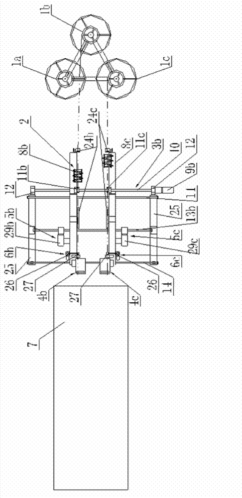 Equipment capable of manufacturing reinforcing cages with various section shapes