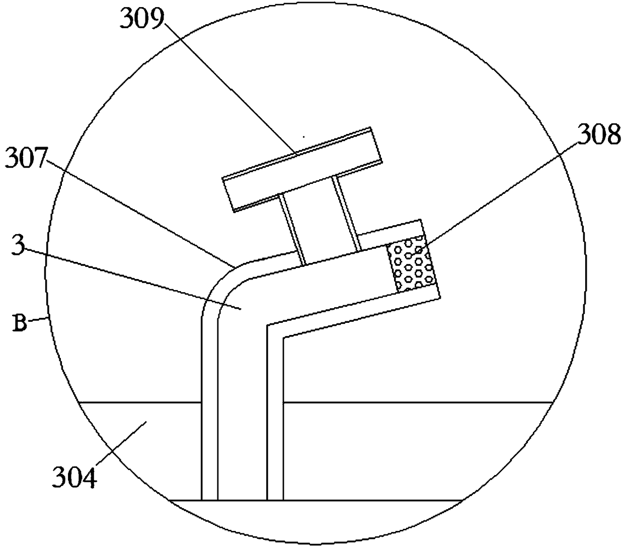 Siphon effect demonstrating device