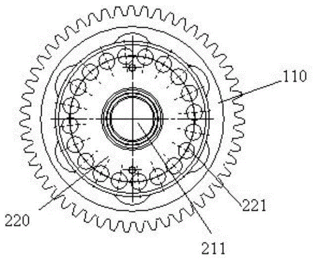 Centrifugal separation device for aircraft engine