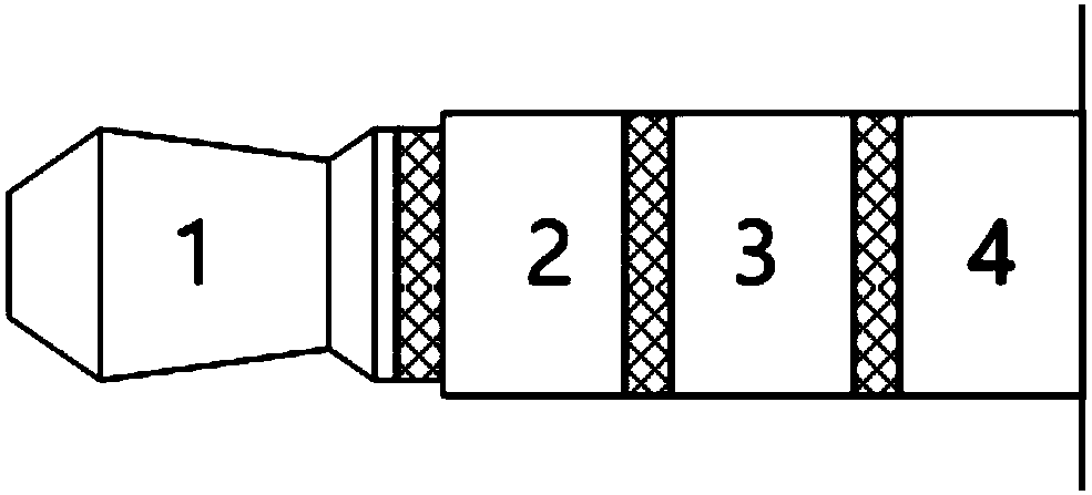 Earphone plugging detection circuit, earphone detection device and audio equipment