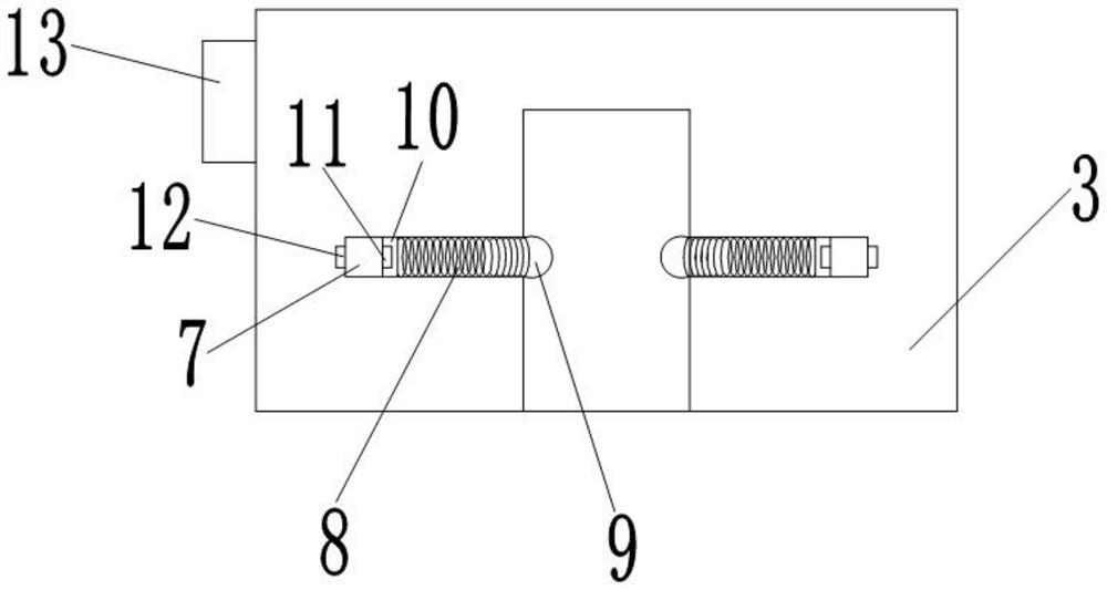 Fastening installation device for automobile mechanical parts