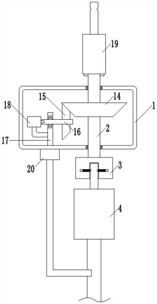 Fastening installation device for automobile mechanical parts