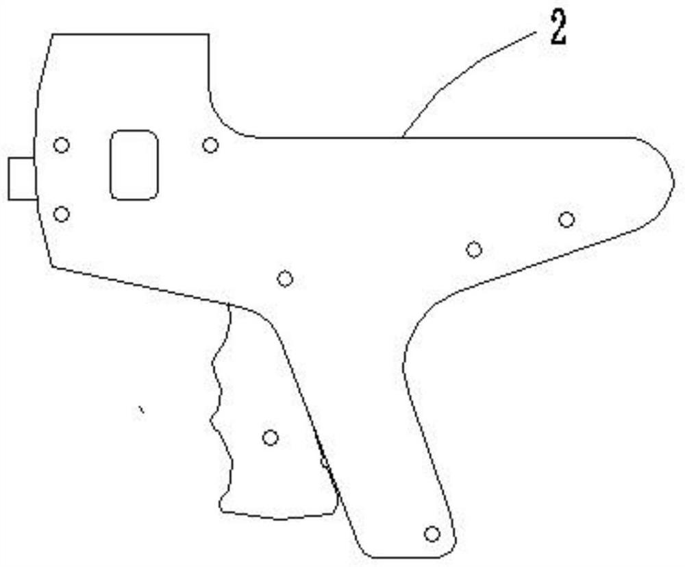 Magazine-type efficient injection gun