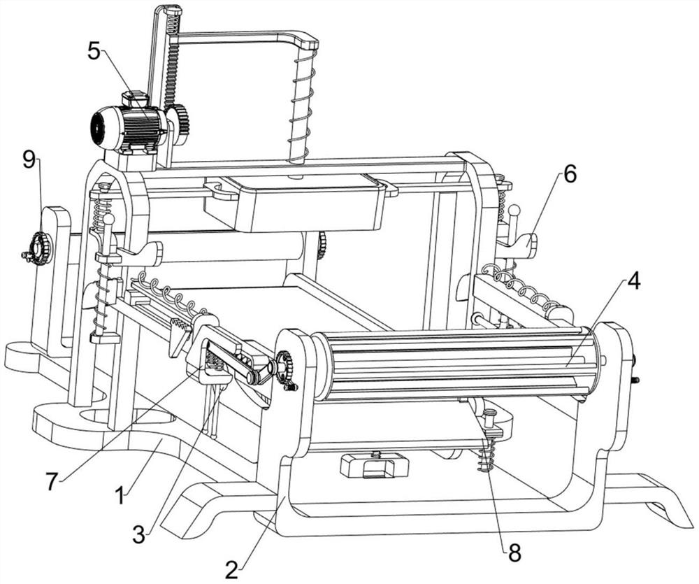 Cloth automatic edge trimming equipment for garment production