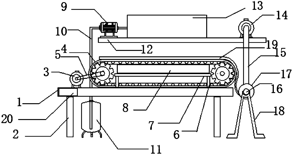 Simple quick dyeing device for textiles