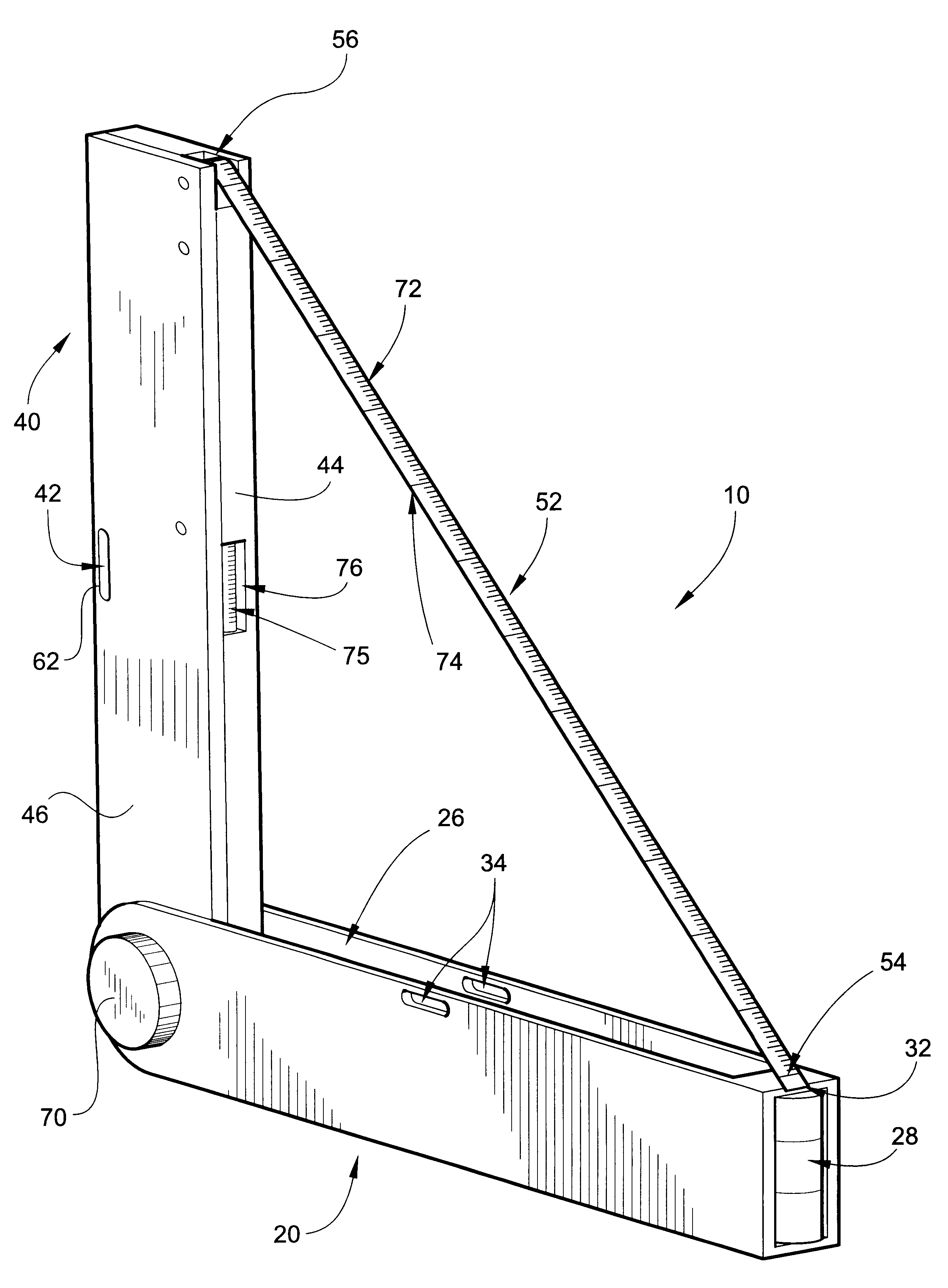 Multi-purpose measuring tool