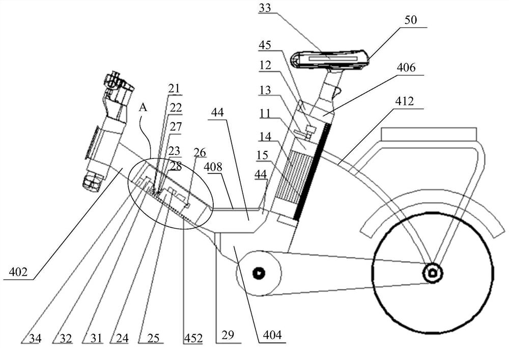 Power system of battery-assisted bicycle