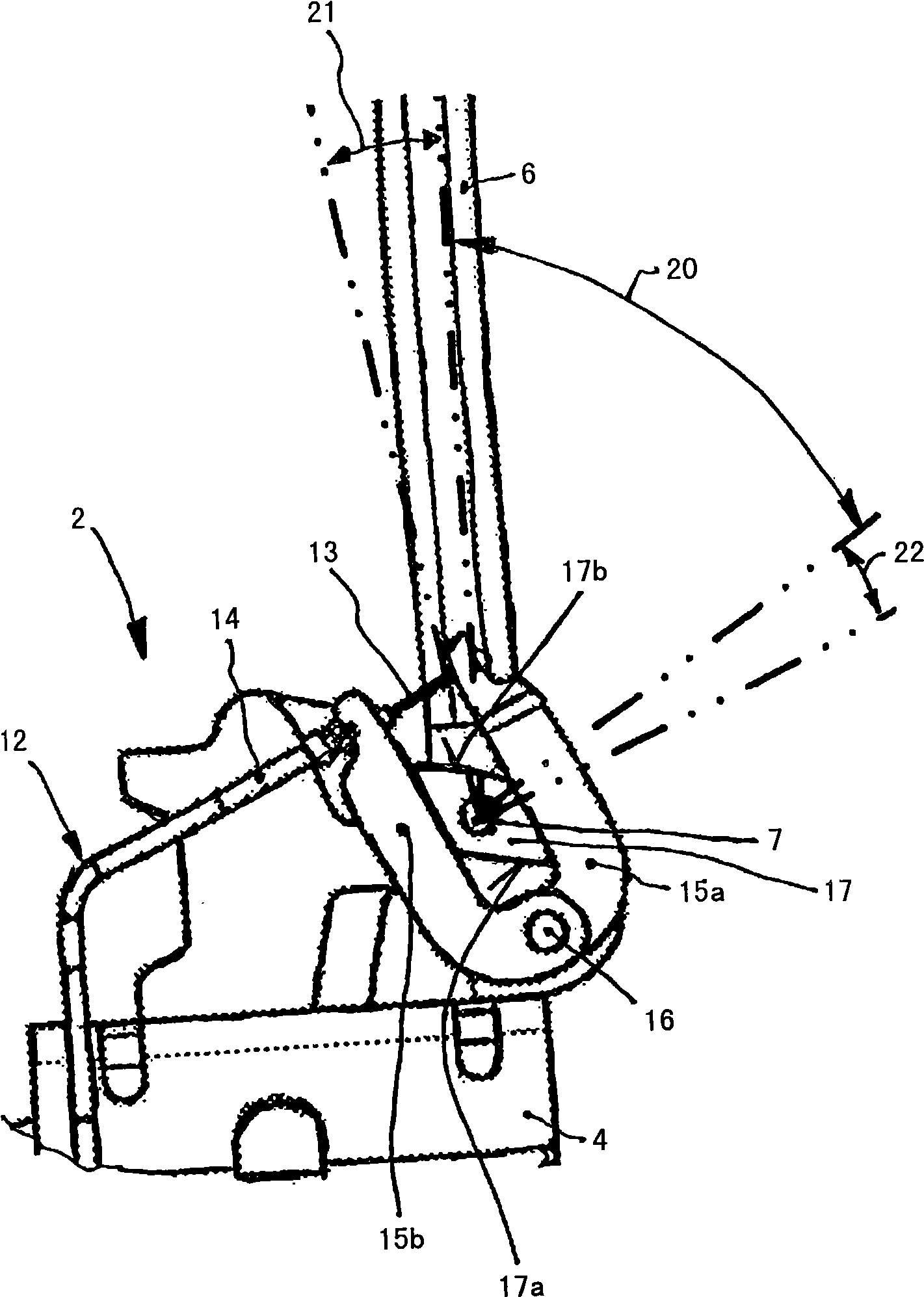 Ground conveying machinery operated by rudder stock