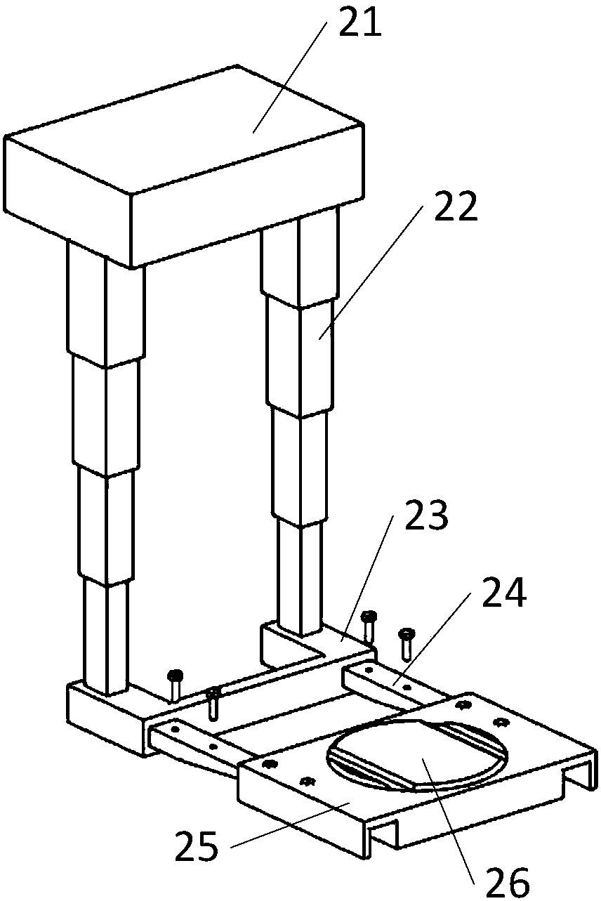 Tower-type parking garage used for building site