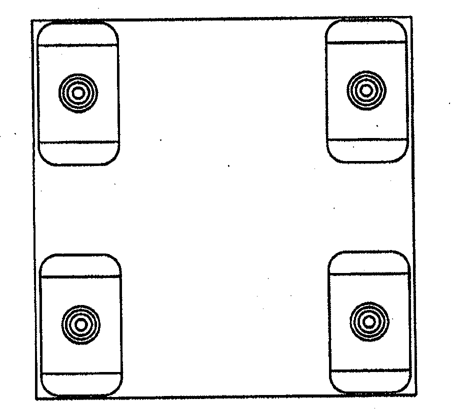 Electrocardiograph monitoring device and connector