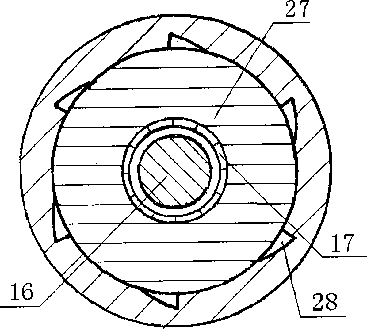 Air compression aeroengine