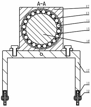 Flexible tool for precision machining of blade body of thin-walled blade part