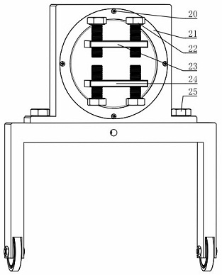 Flexible tool for precision machining of blade body of thin-walled blade part