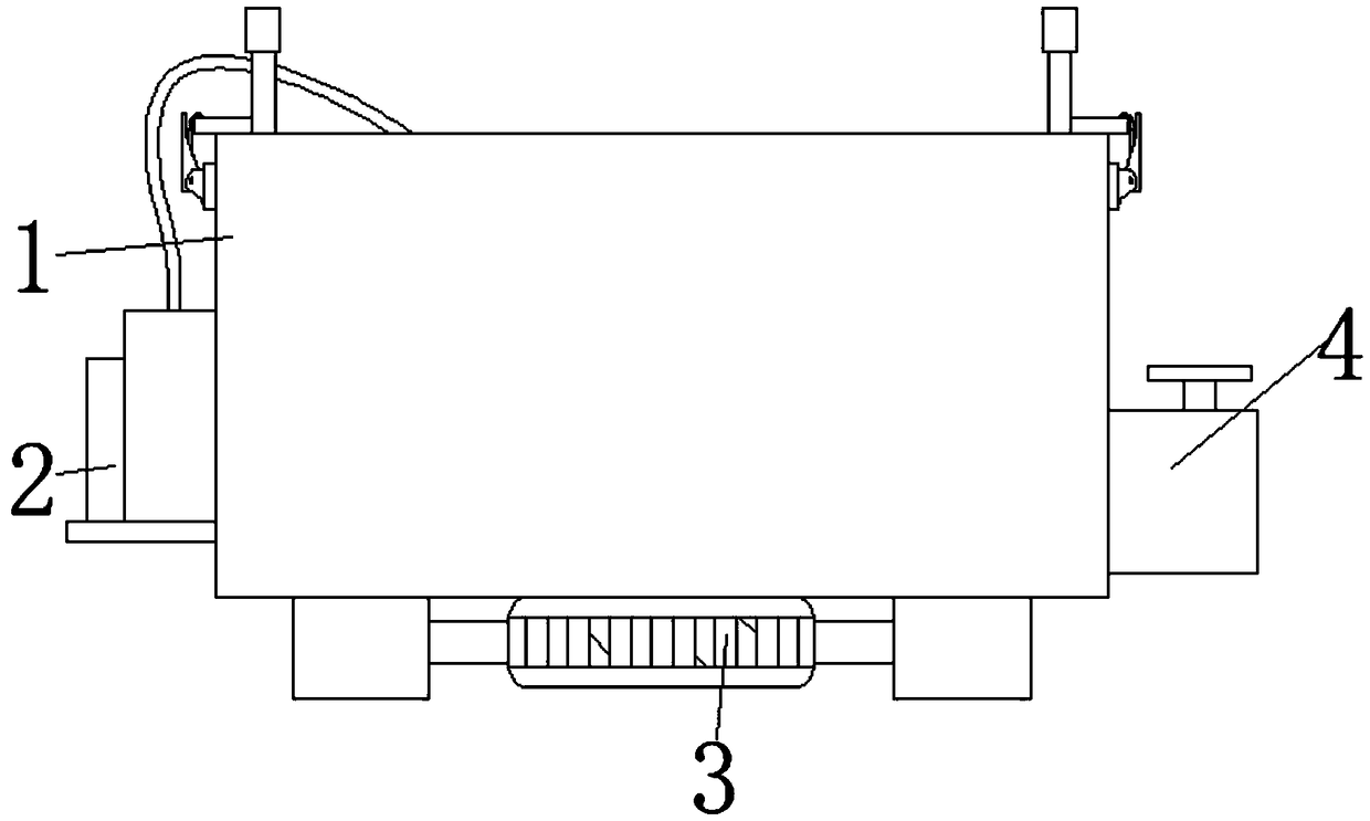 Water tank convenient in changing water for aquaculture of aquatic products