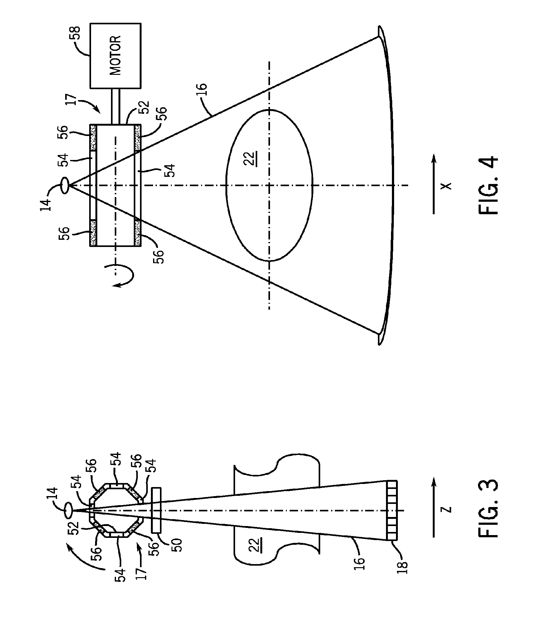 X-ray flux management device