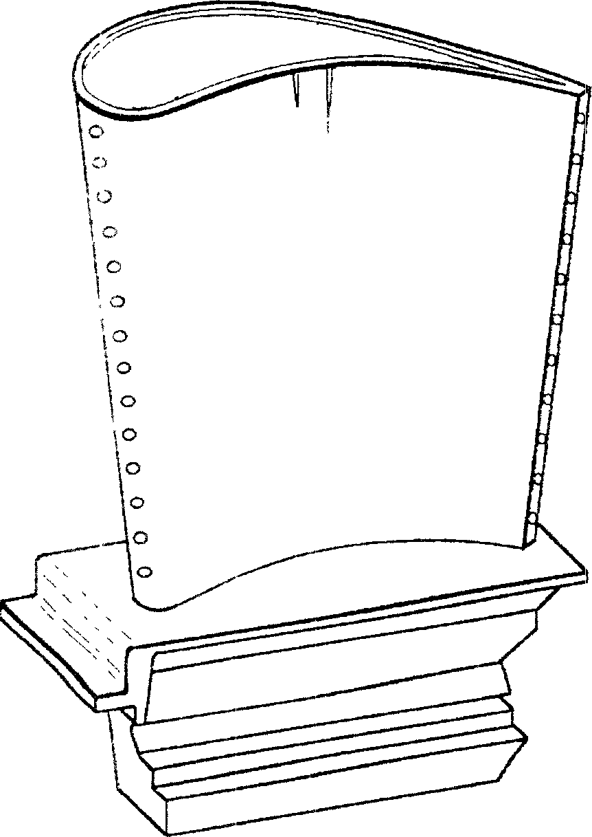 Crack repair process for high-pressure turbine blade tip in gas turbine