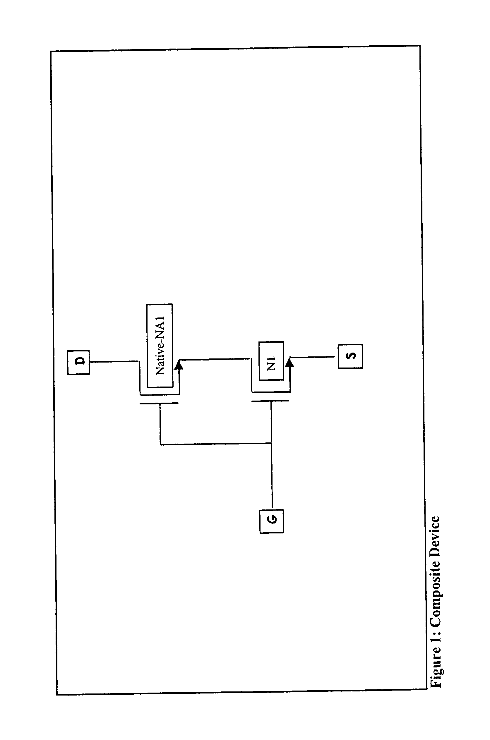 NMOS composite device Vds bootstrappers