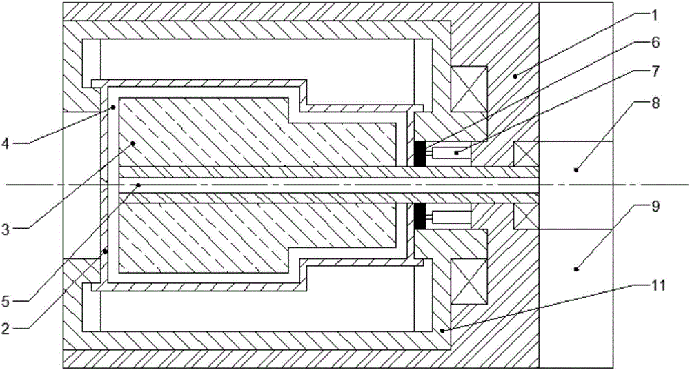 Injection mold for molding of bottles